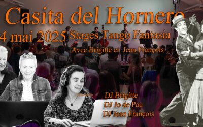 Stage et milonga des 3 et 4 mai 2025